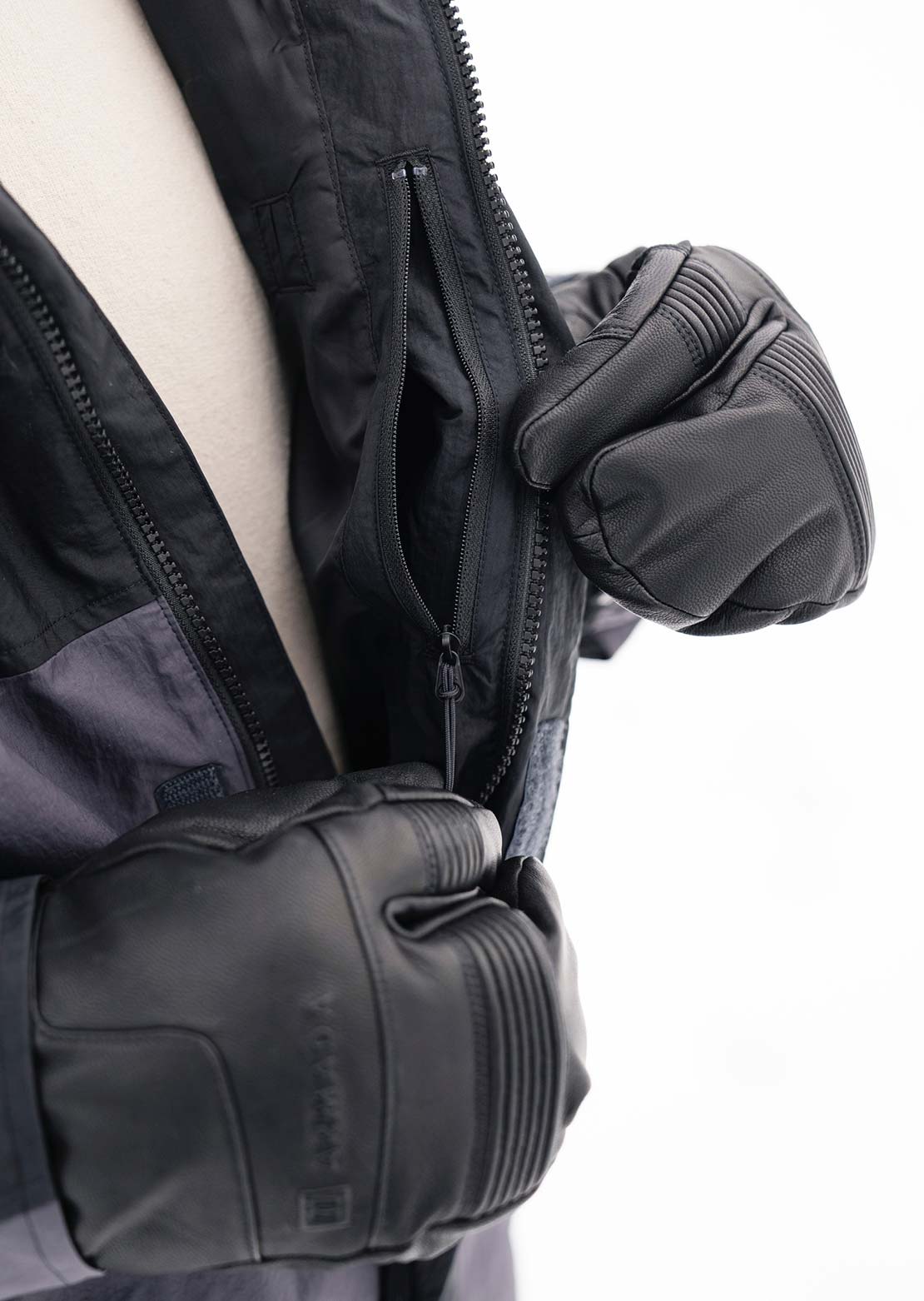 Armada Unisex Murph Versatile Windbreaker Jacket Black/Anthracite