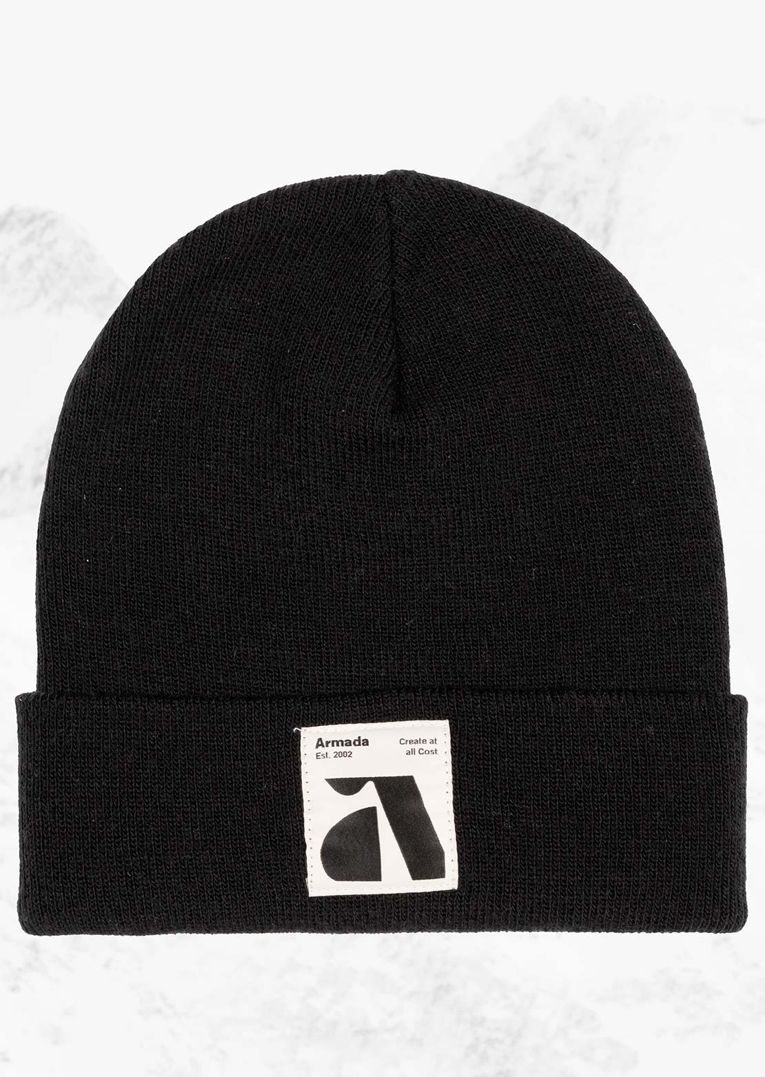 Armada Unisex Staple Beanie Black