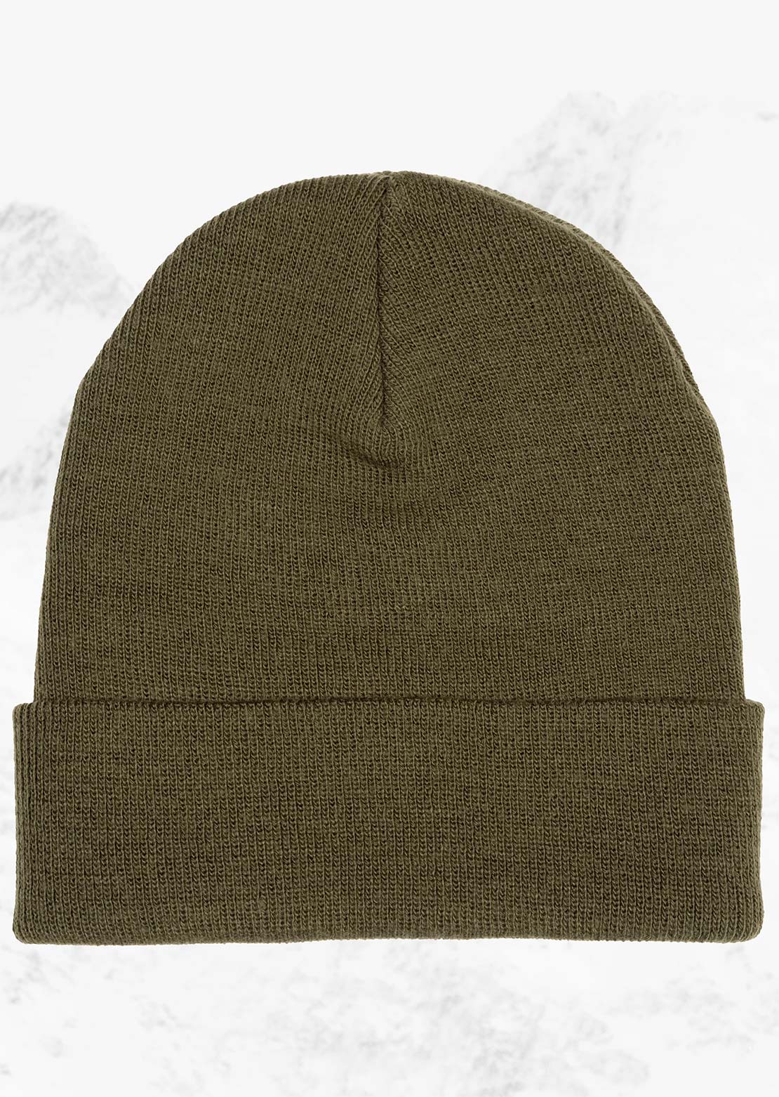 Armada Unisex Staple Beanie Olive Black