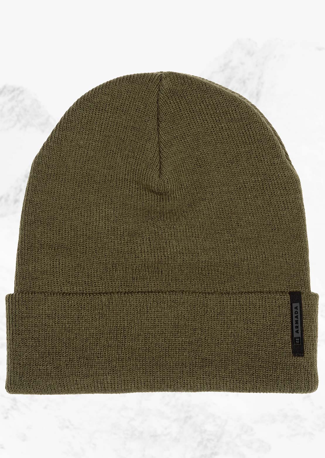 Armada Unisex Staple Beanie Olive Black