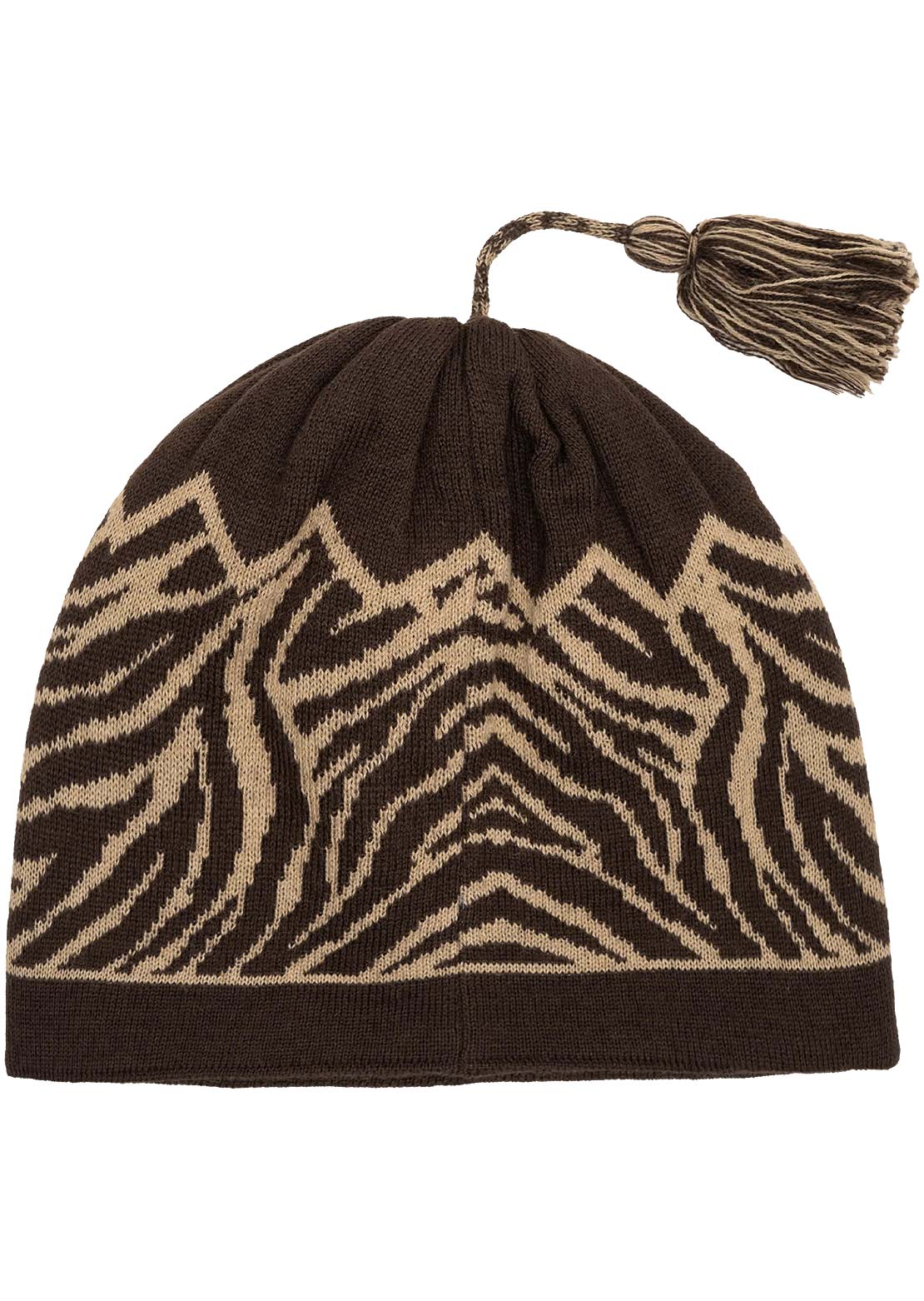Armada Unisex Tassel Skully Beanie