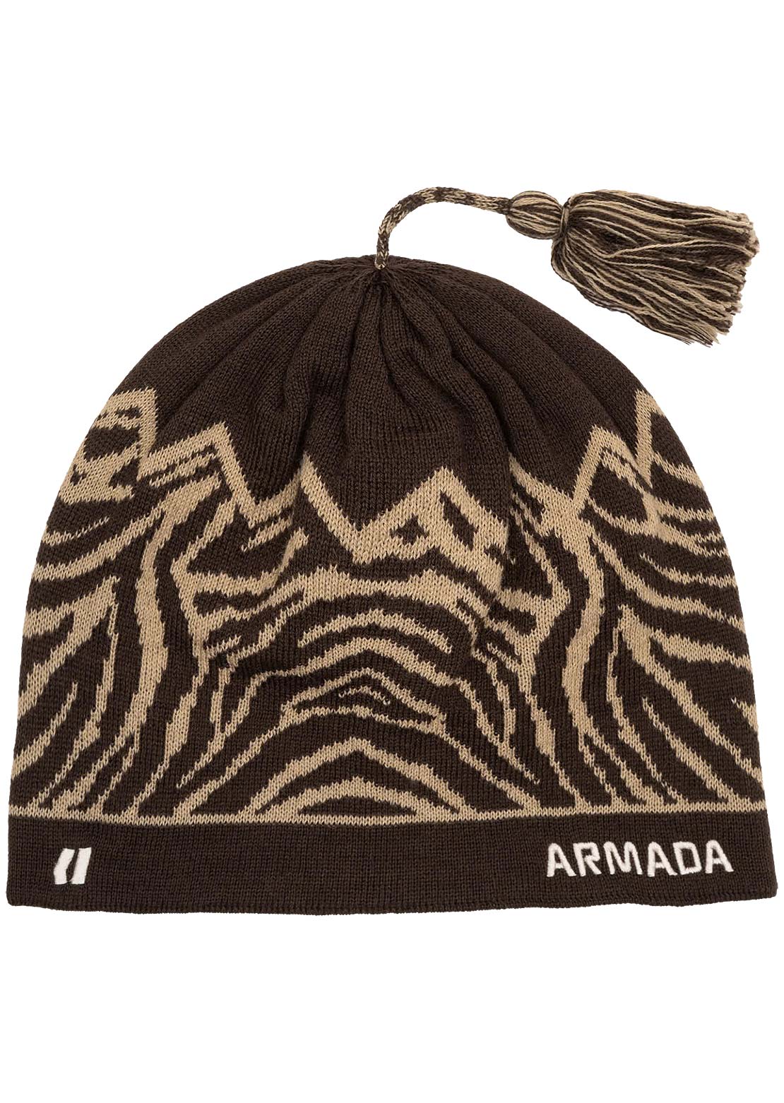 Armada Unisex Tassel Skully Beanie