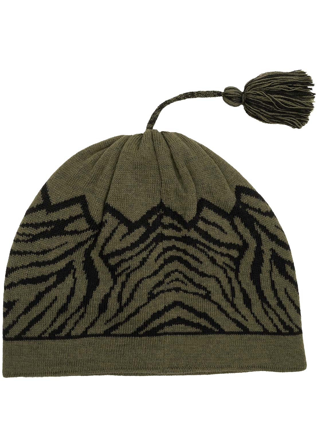 Armada Unisex Tassel Skully Beanie