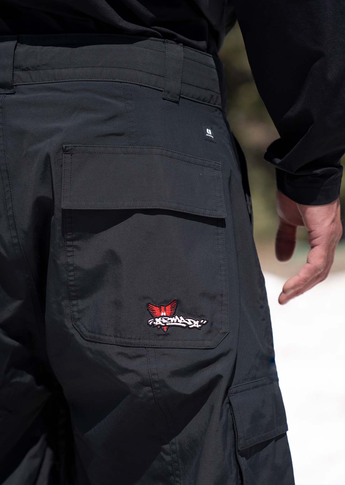 Armada Unisex Team Issue 2L Insulated Cargo Pant Black