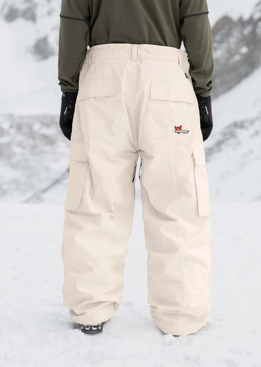 Armada Unisex Team Issue 2L Insulated Cargo Pants Cream