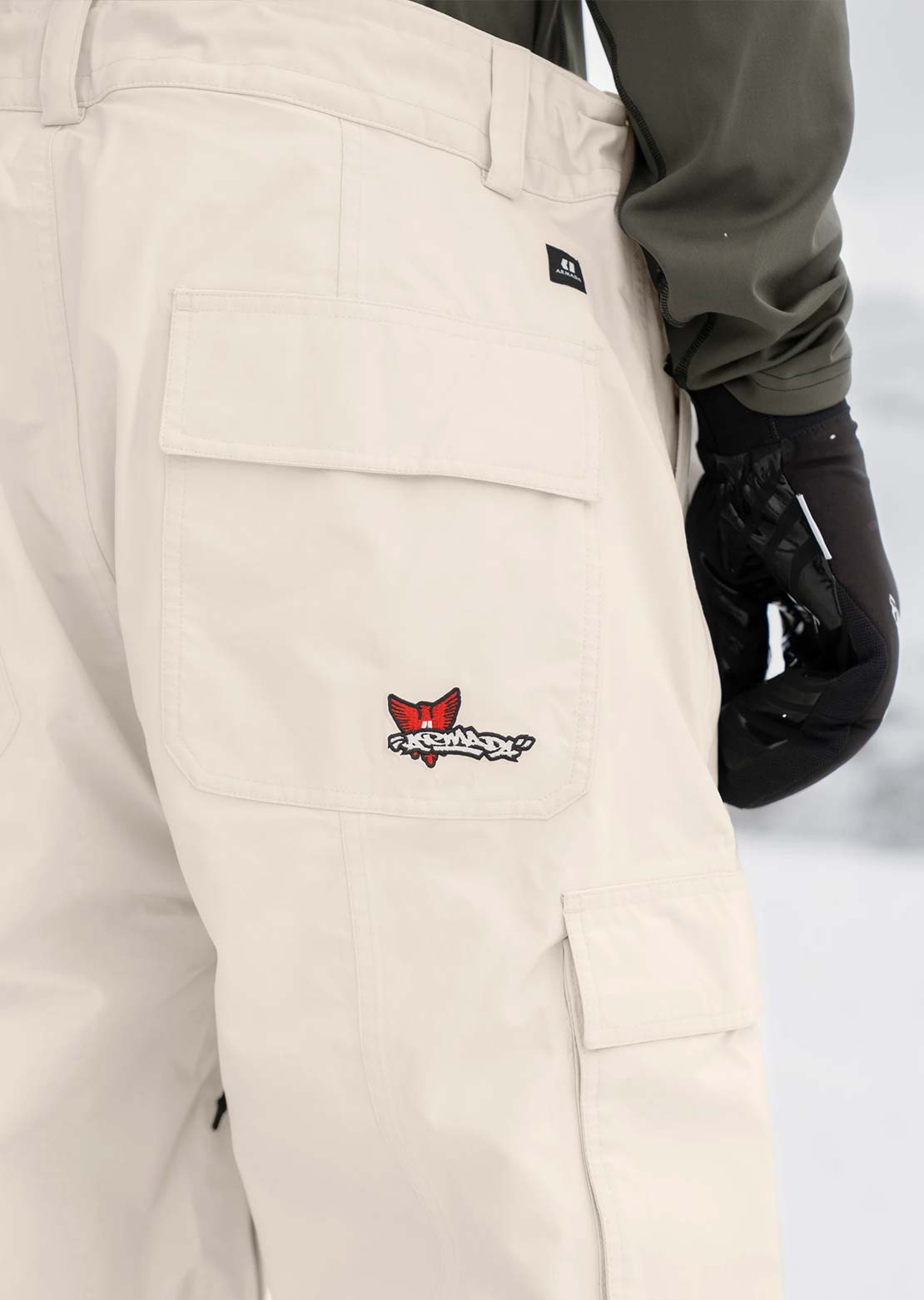 Armada Unisex Team Issue 2L Insulated Cargo Pants Cream