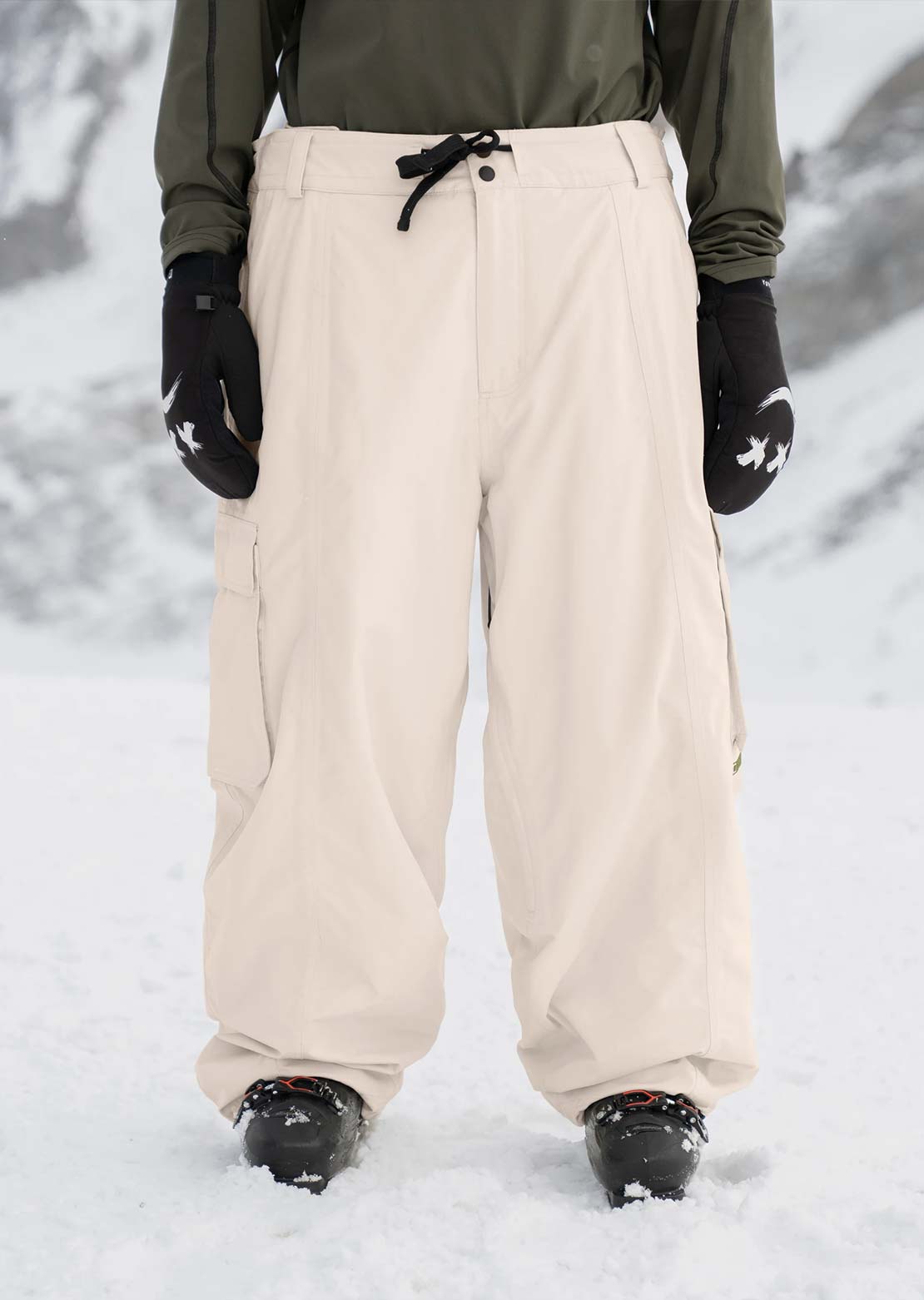 Armada Unisex Team Issue 2L Insulated Cargo Pants Cream