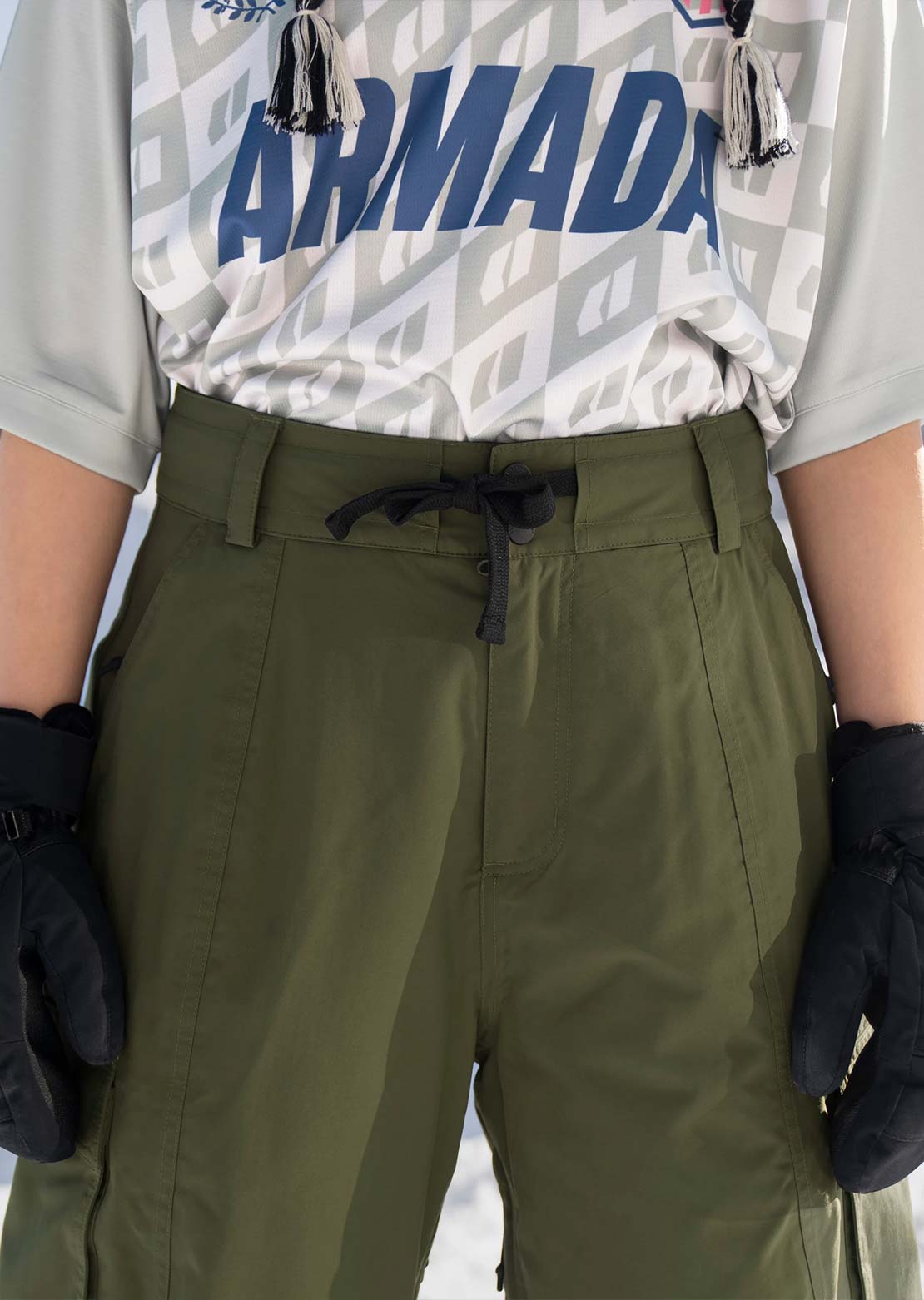 Armada Unisex Team Issue 2L Insulated Cargo Pants Olive