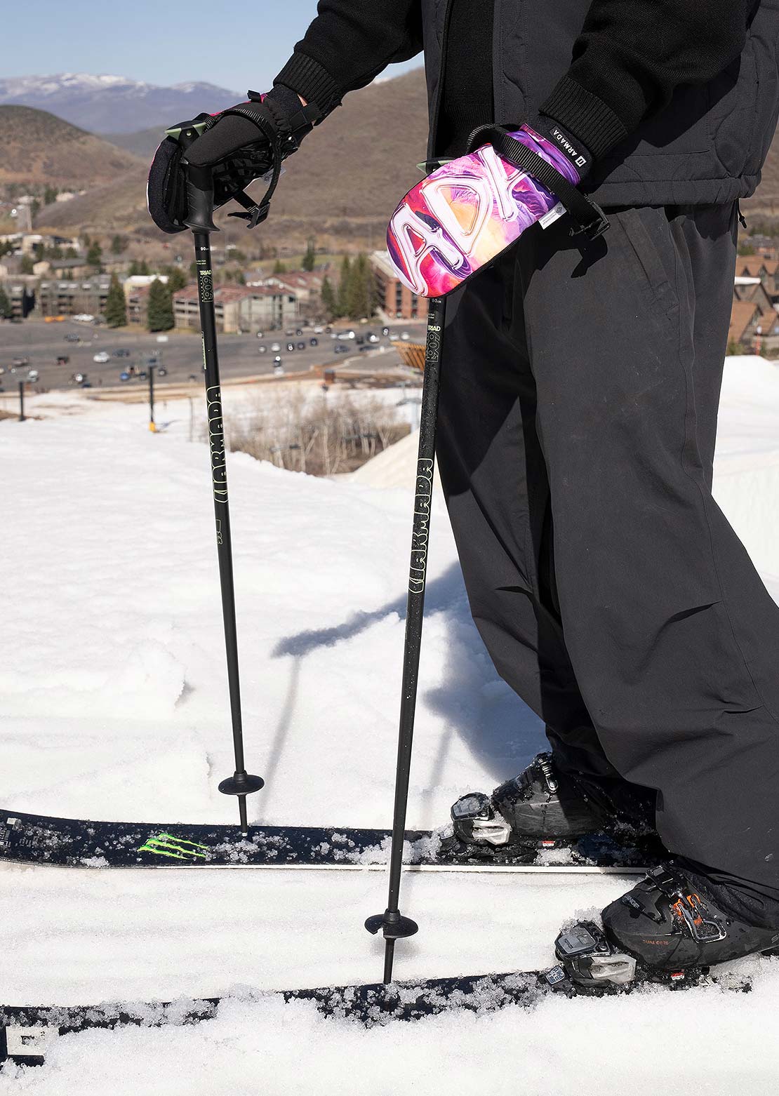 Armada Unisex Triad Ski Poles Black