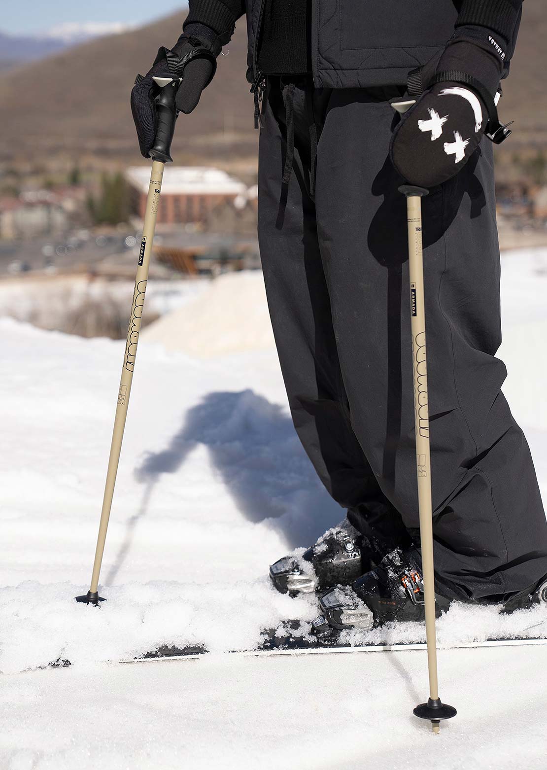 Armada Unisex Triad Ski Poles Tan