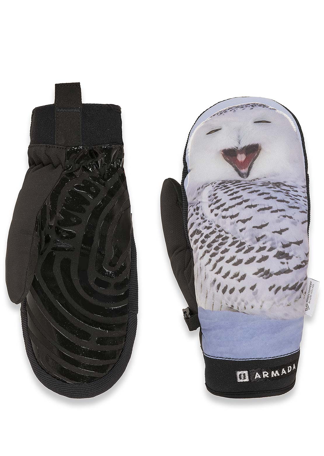 Armada Women's Carmel Windstopper Mitts Snow Owl