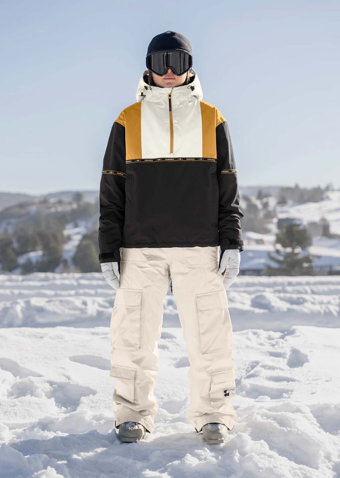 Armada Women's Madaket 2L Insulated Anorak Golden Brown