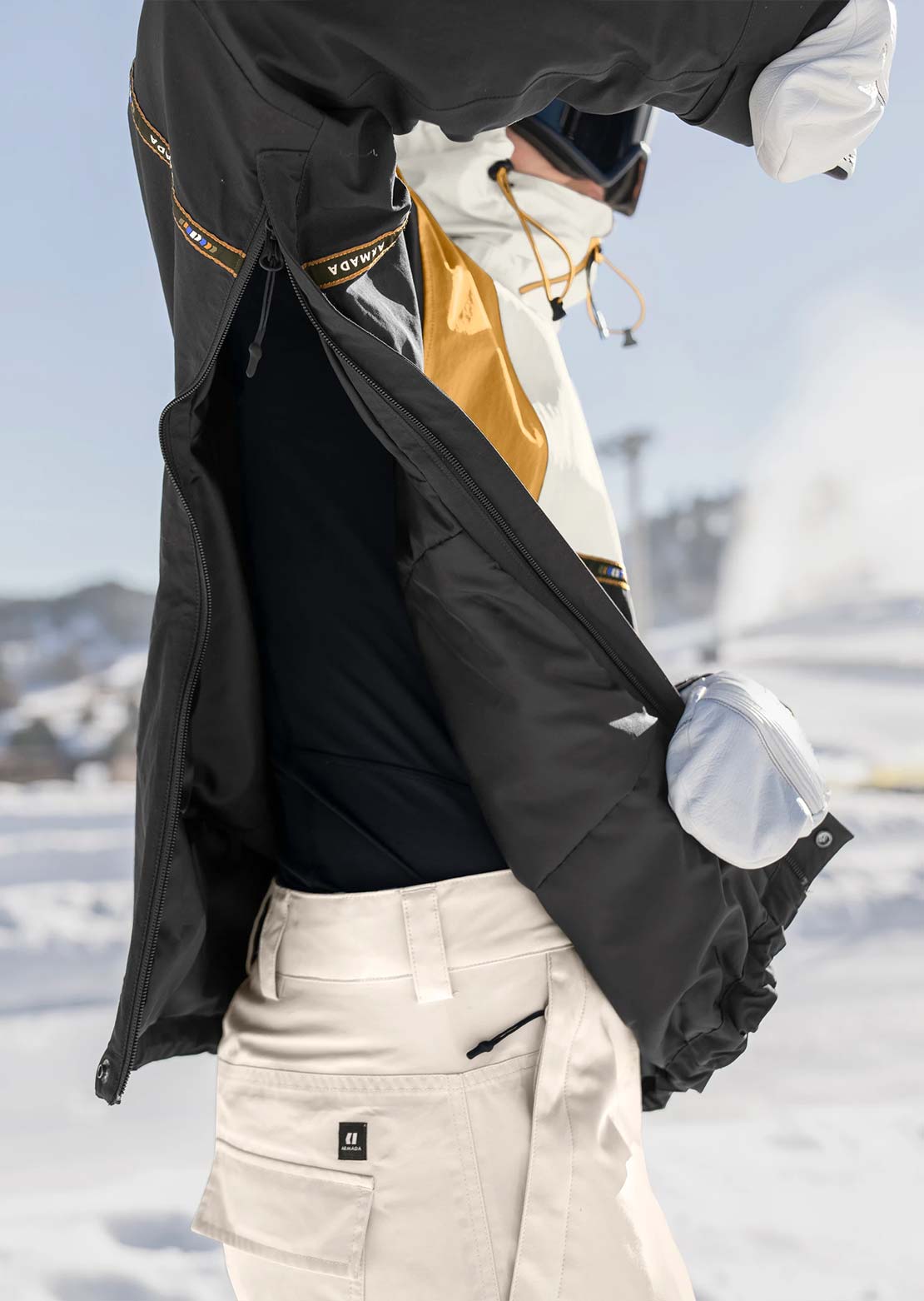 Armada Women's Madaket 2L Insulated Anorak Golden Brown