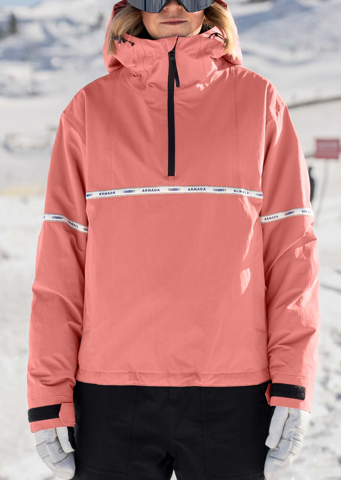 Armada Women's Madaket 2L Insulated Anorak Faded Rose