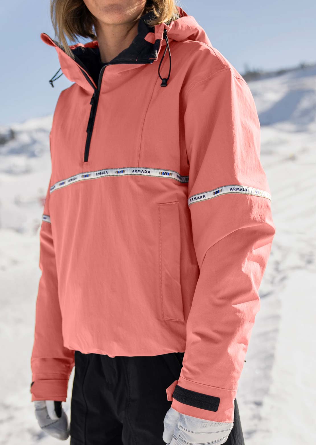 Armada Women's Madaket 2L Insulated Anorak Faded Rose