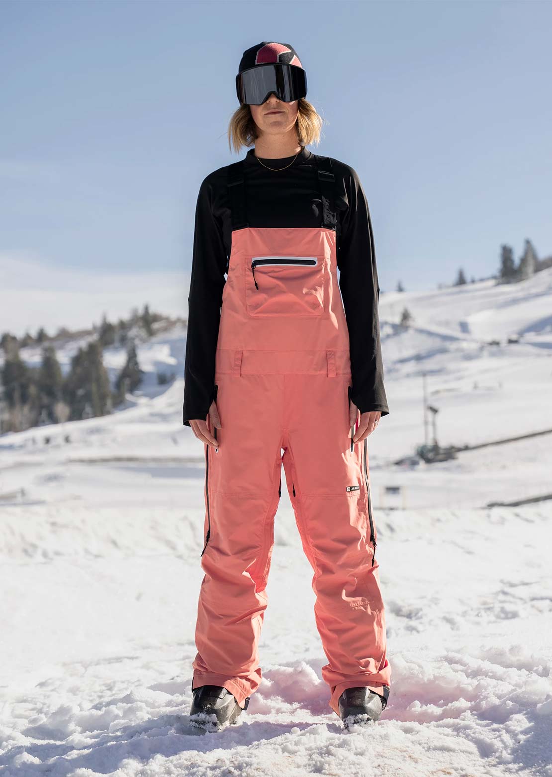 Armada Women's Pascore 2L Bib Pants Faded Rose