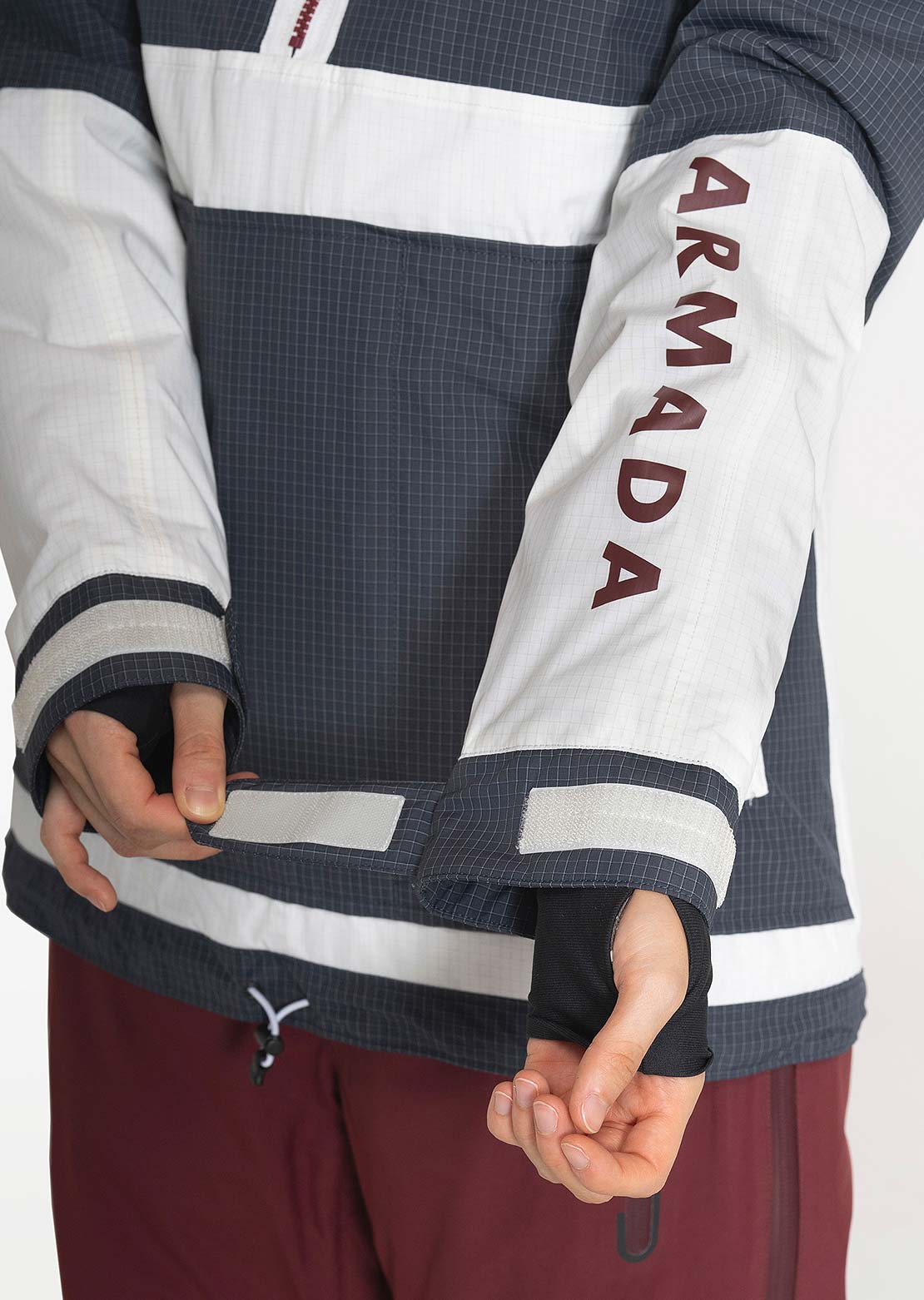 Armada Women&#39;s Rosalie 2L Insulated Anorak Blanc/Indigo