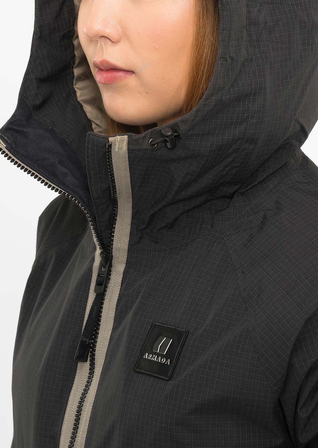 Armada Women&#39;s Rosalie 2L Insulated Anorak Black/Sage