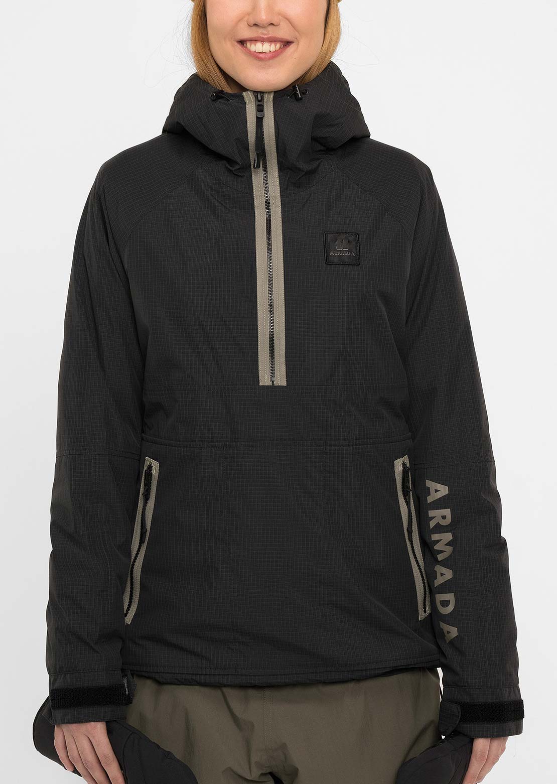 Armada Women&#39;s Rosalie 2L Insulated Anorak Black/Sage