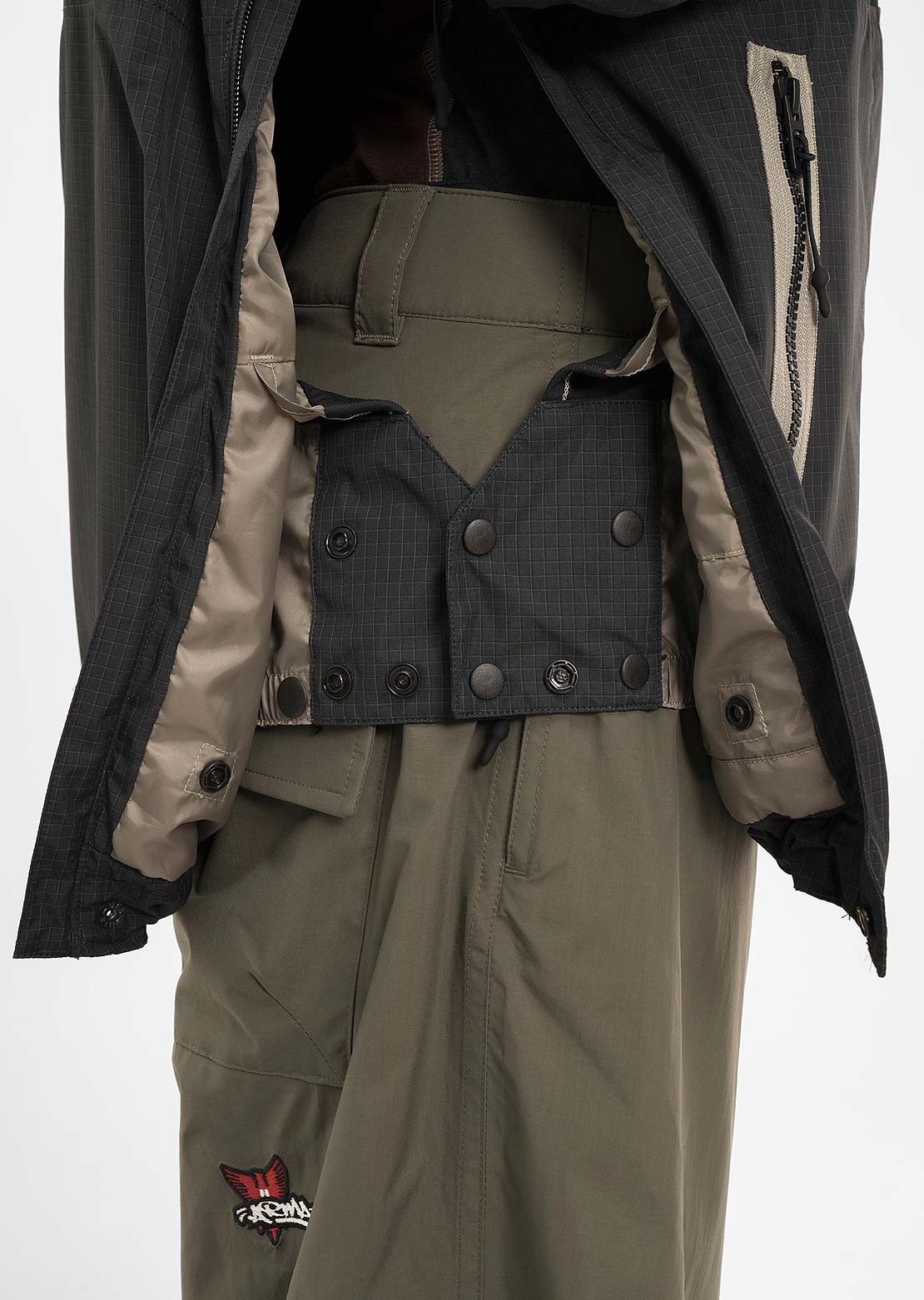 Armada Women&#39;s Rosalie 2L Insulated Anorak Black/Sage