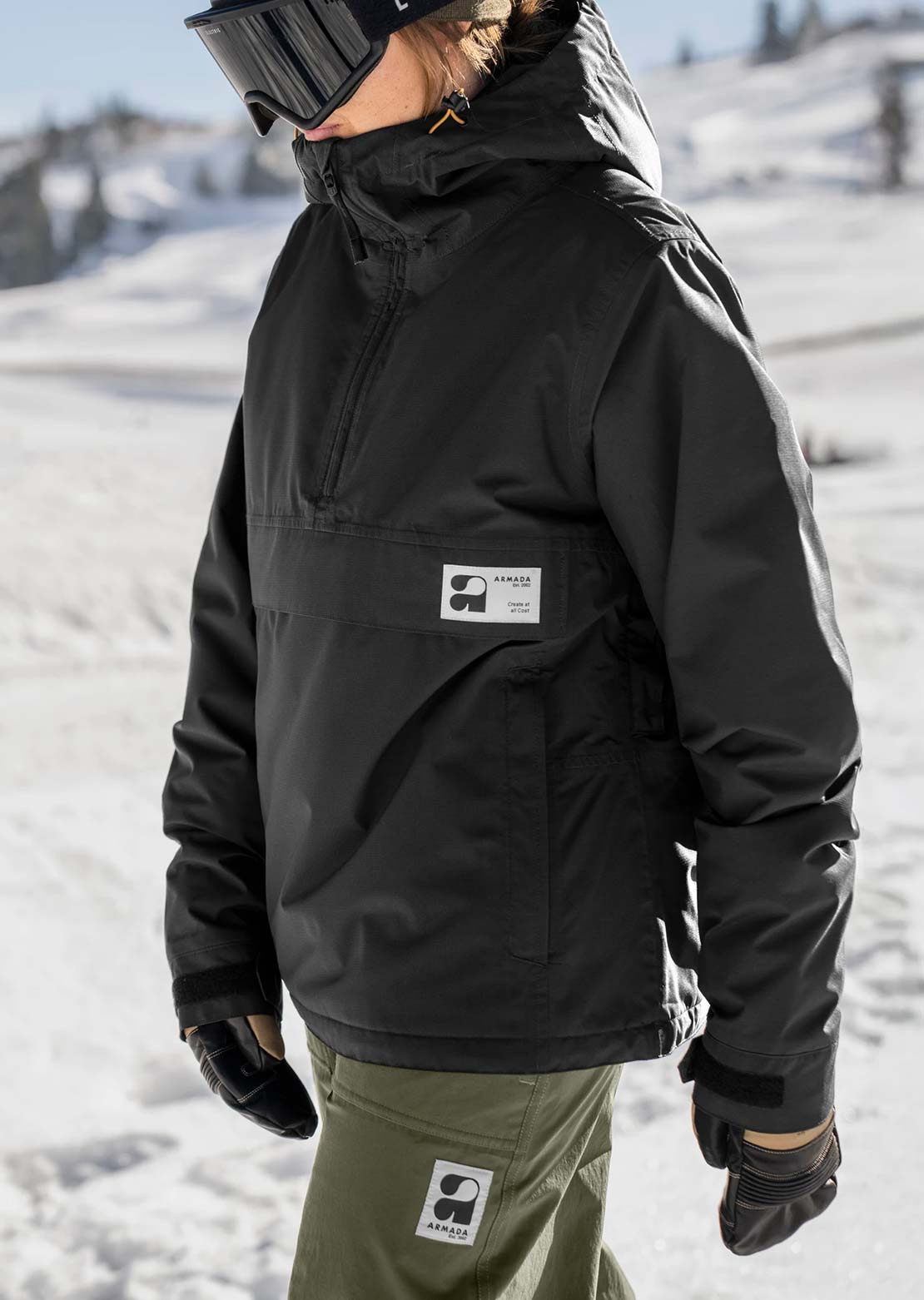 Armada Women's Rosalie 2L Insulated Anorak Black