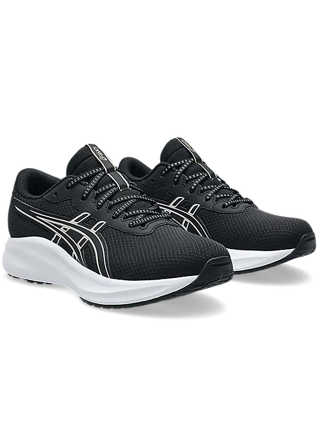 Asics Junior Gel-Excite 11 GS Running Shoes Black/Meteor Grey