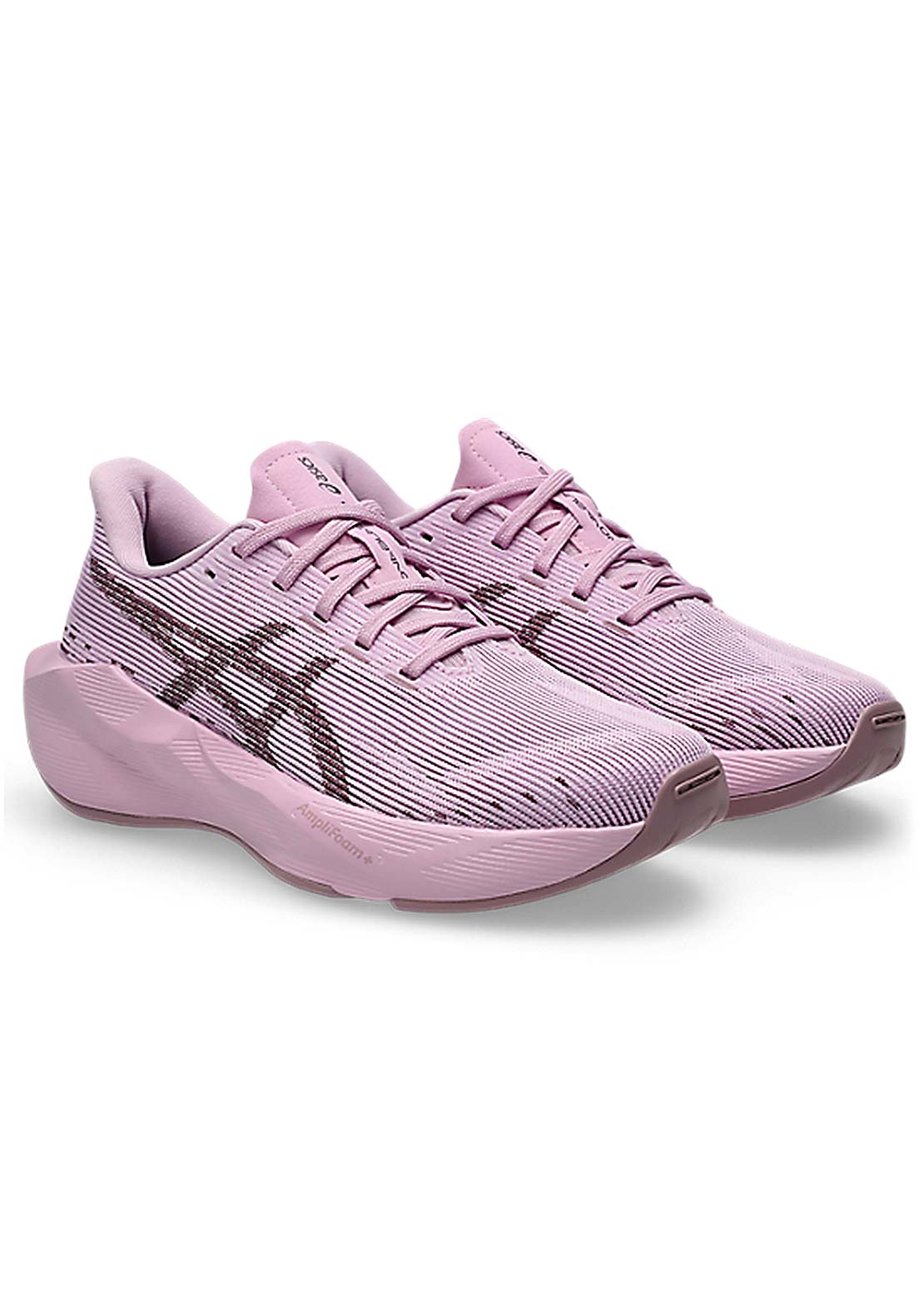 Asics Junior Novablast 6 GS Running Shoes Hazy Lilac/Dark Prune