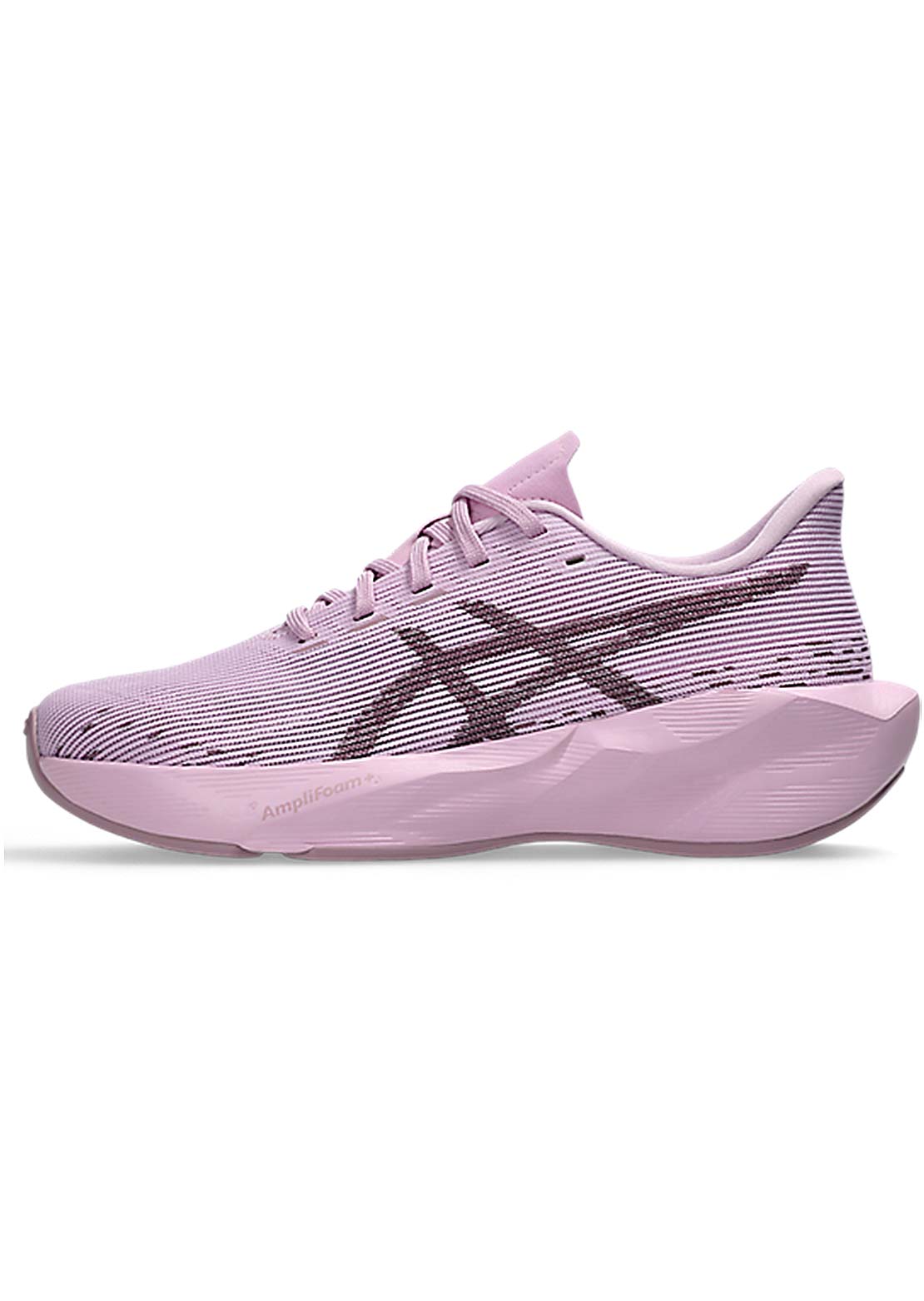 Asics Junior Novablast 6 GS Running Shoes Hazy Lilac/Dark Prune