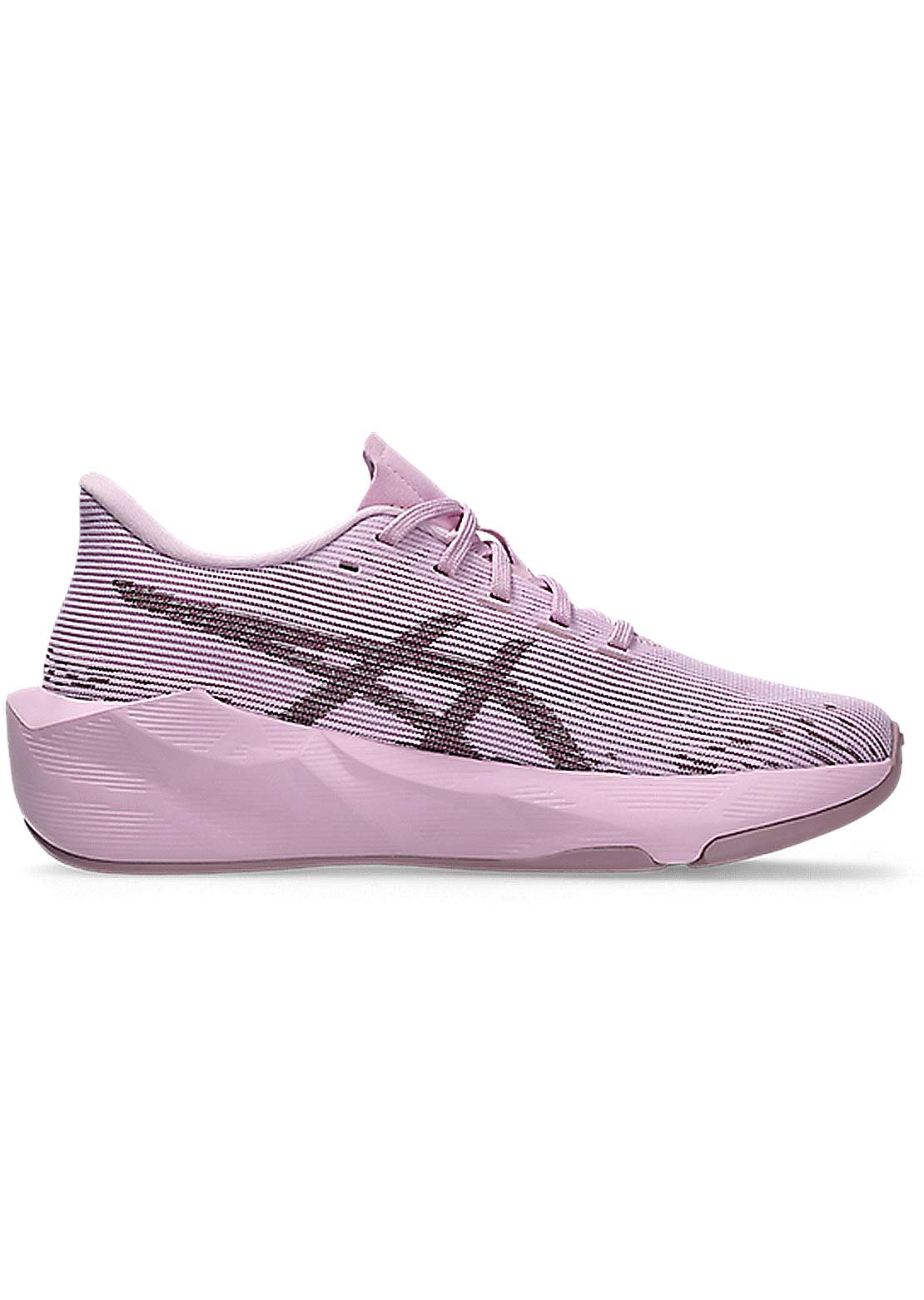 Asics Junior Novablast 6 GS Running Shoes Hazy Lilac/Dark Prune