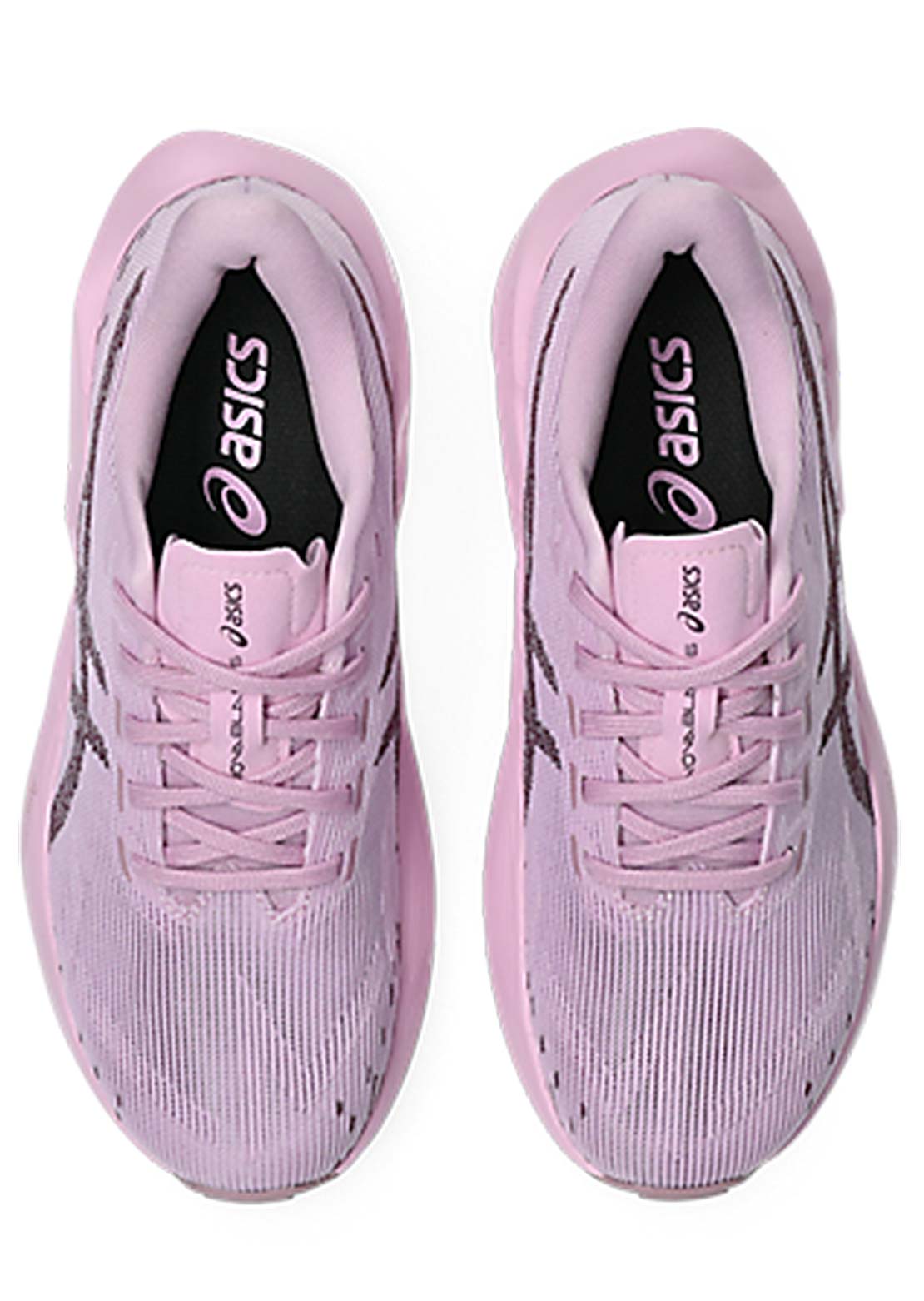 Asics Junior Novablast 6 GS Running Shoes Hazy Lilac/Dark Prune