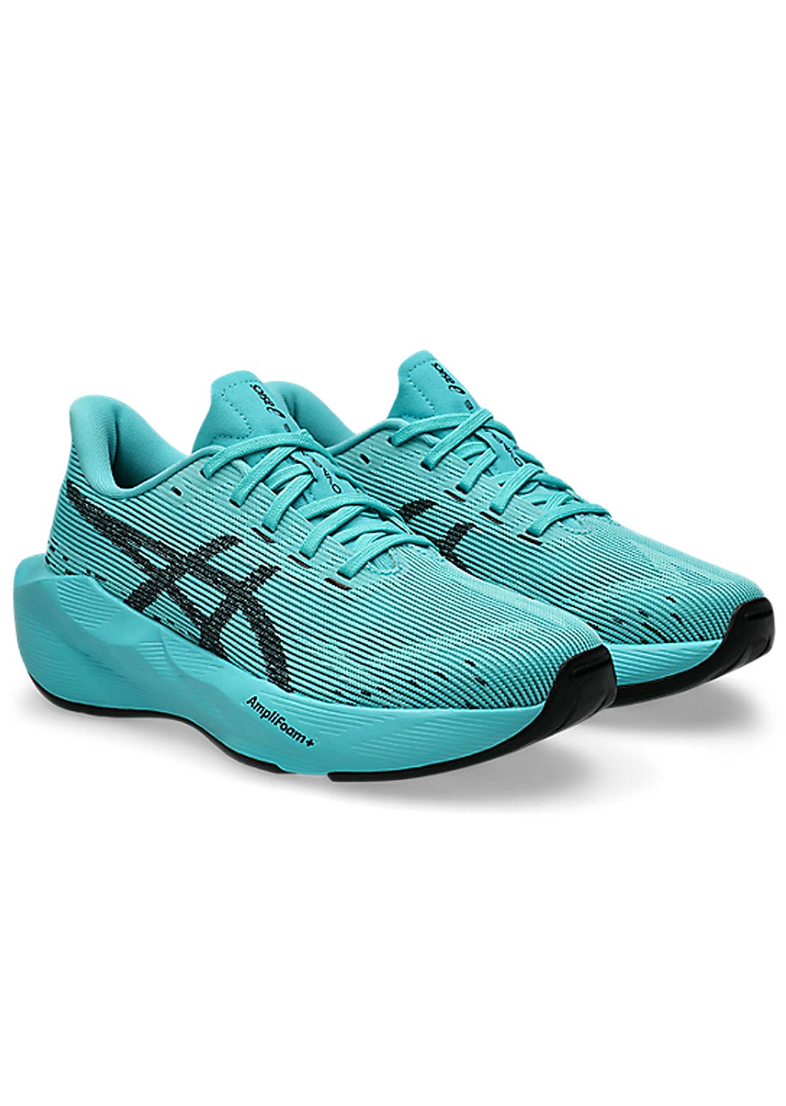 Asics Junior Novablast 6 GS Running Shoes Ice Mint/Black