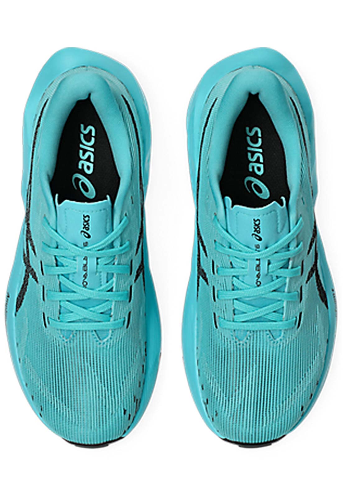 Asics Junior Novablast 6 GS Running Shoes Ice Mint/Black