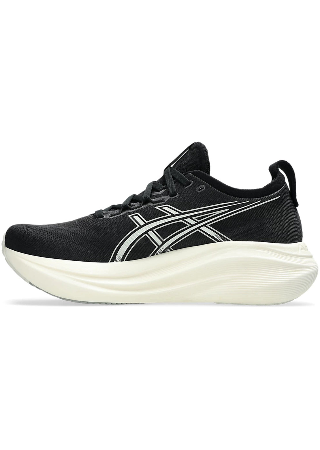 Asics Men&#39;s Gel-Nimbus 27 Running Shoes Black/Lake Grey