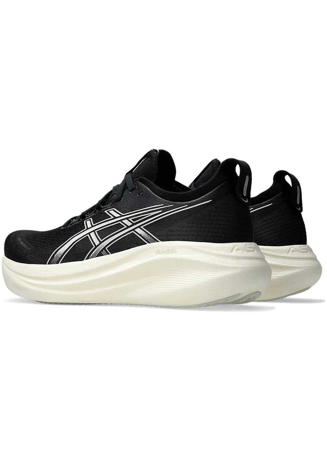 Asics Men&#39;s Gel-Nimbus 27 Running Shoes Black/Lake Grey