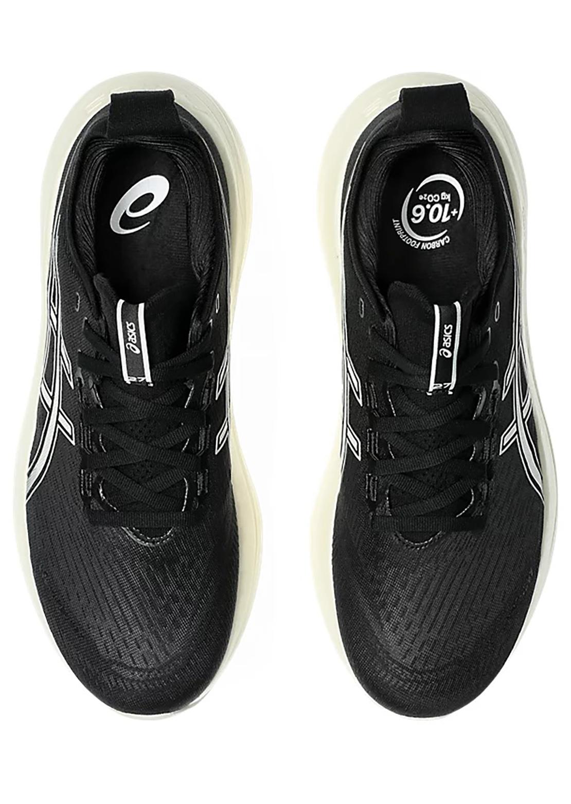Asics Men&#39;s Gel-Nimbus 27 Running Shoes Black/Lake Grey
