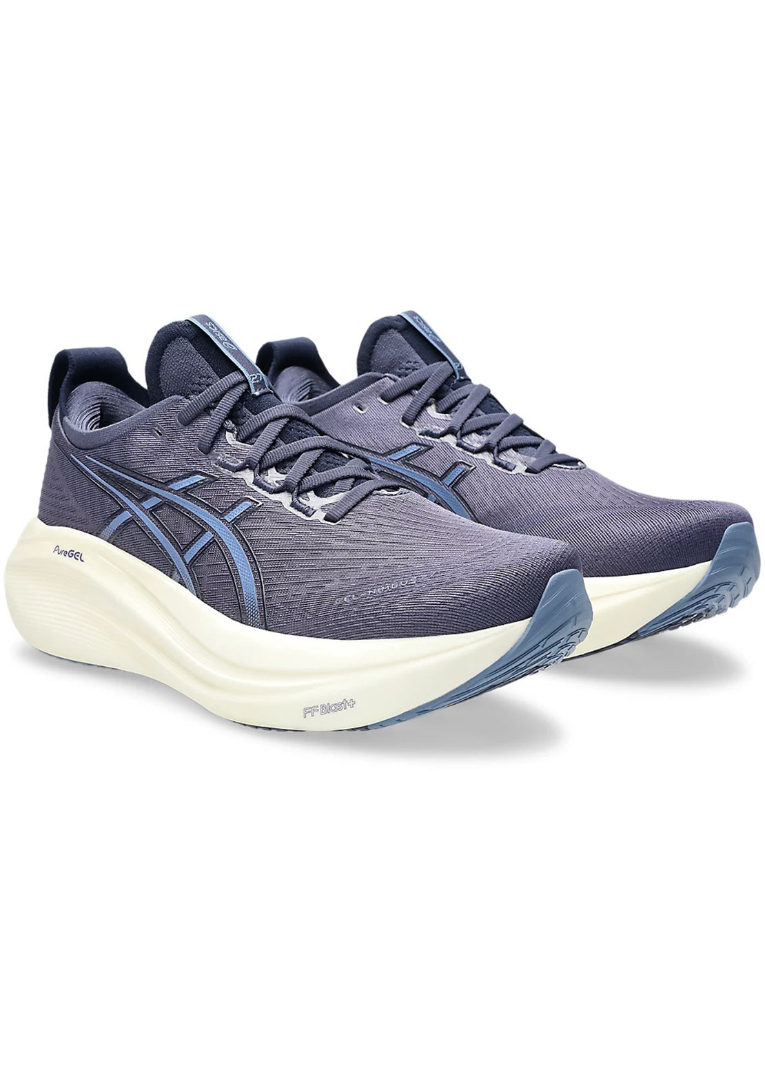 Asics Men's Gel-Nimbus 27 Running Shoes Indigo Fog/Denim Blue