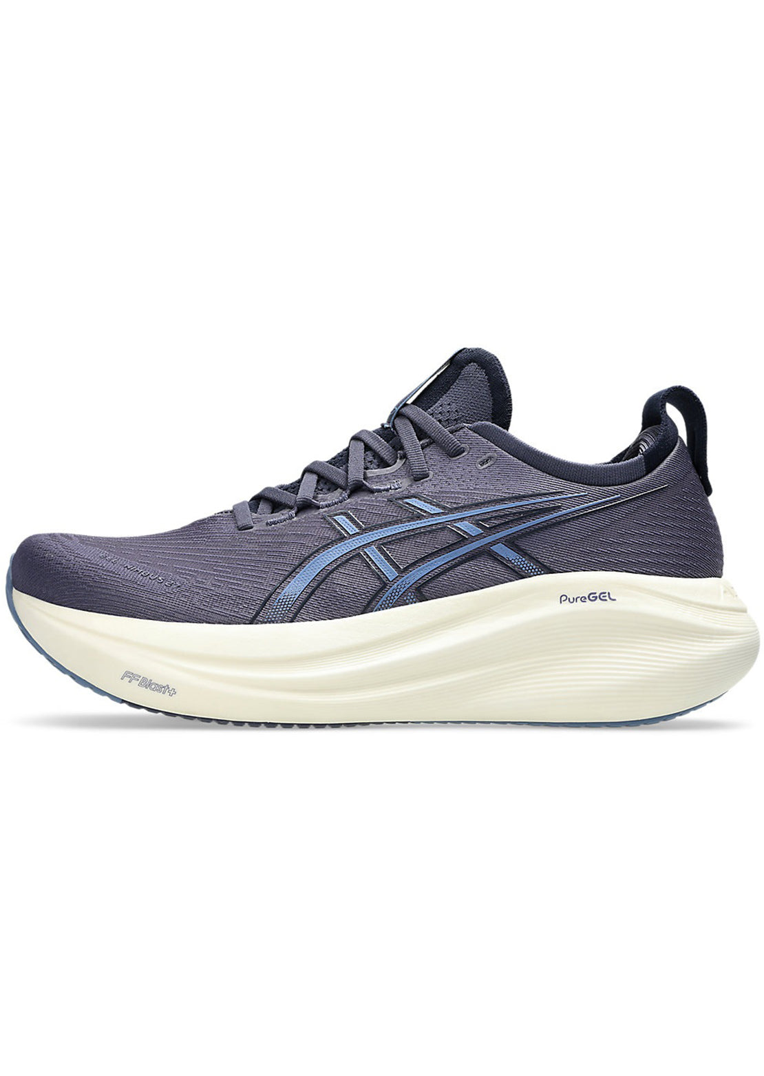 Asics Men's Gel-Nimbus 27 Running Shoes Indigo Fog/Denim Blue