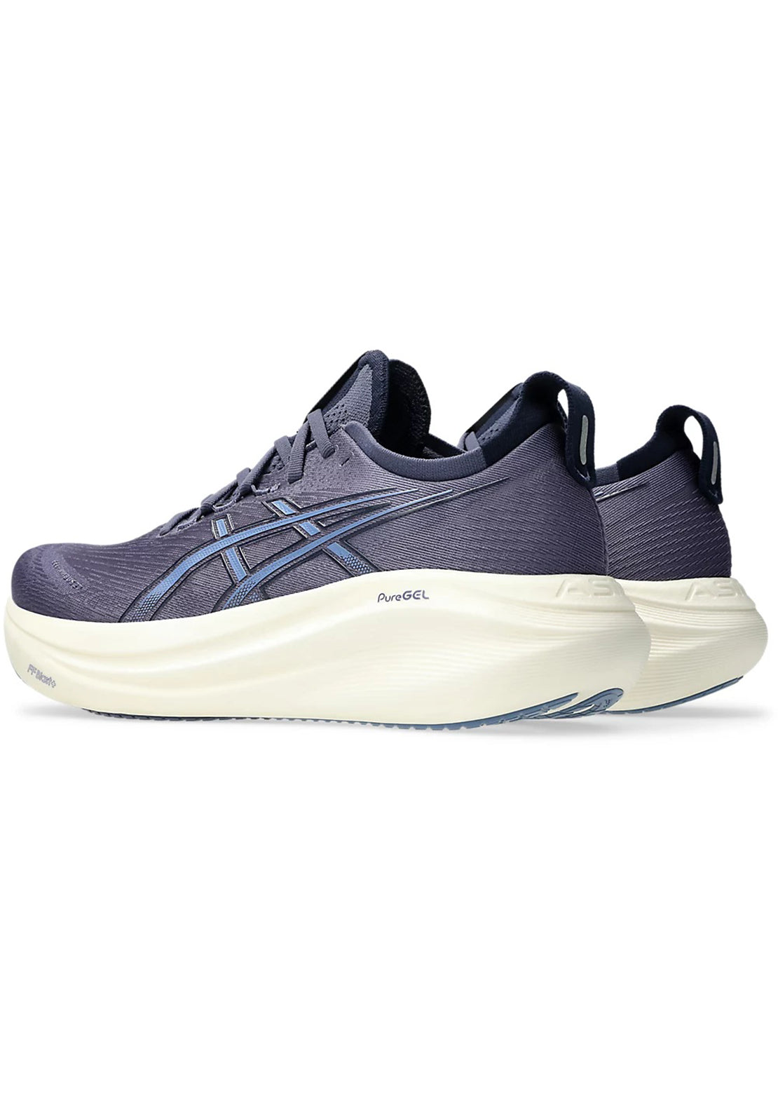 Asics Men's Gel-Nimbus 27 Running Shoes Indigo Fog/Denim Blue