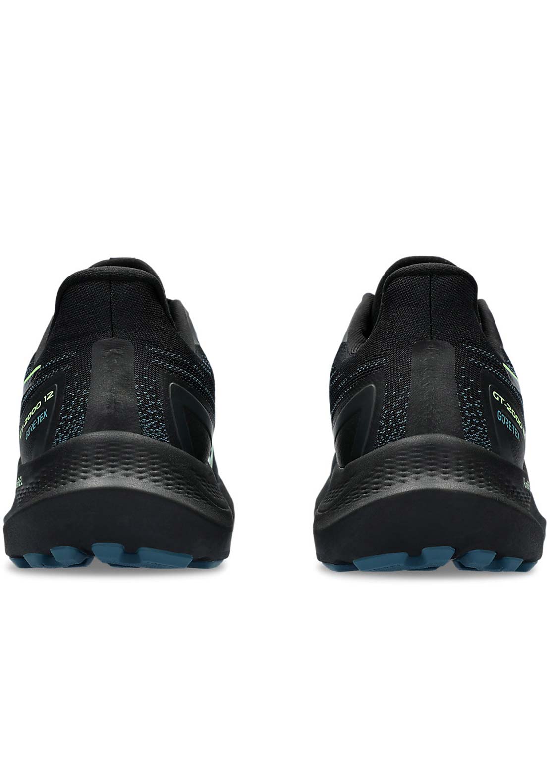 Asics Men&#39;s Gt-2000 12 Gore-Tex Running Shoes Black/Illuminate Green