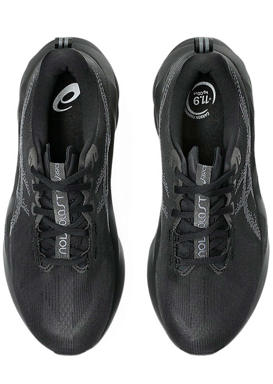 Asics Men's Novablast 5 Running Shoes Black/Black