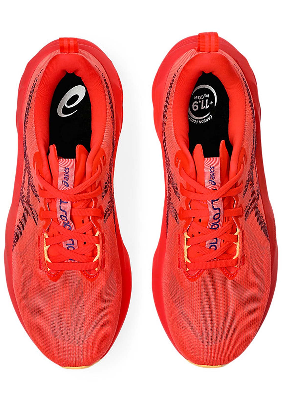 Asics Men's Novablast 5 Running Shoes Flash Red/EDO Purple