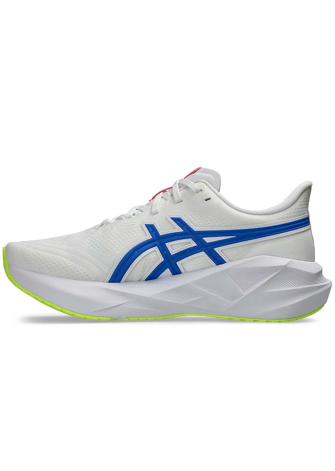 Asics Men's Novablast 5 Running Shoes White/Tuna Blue