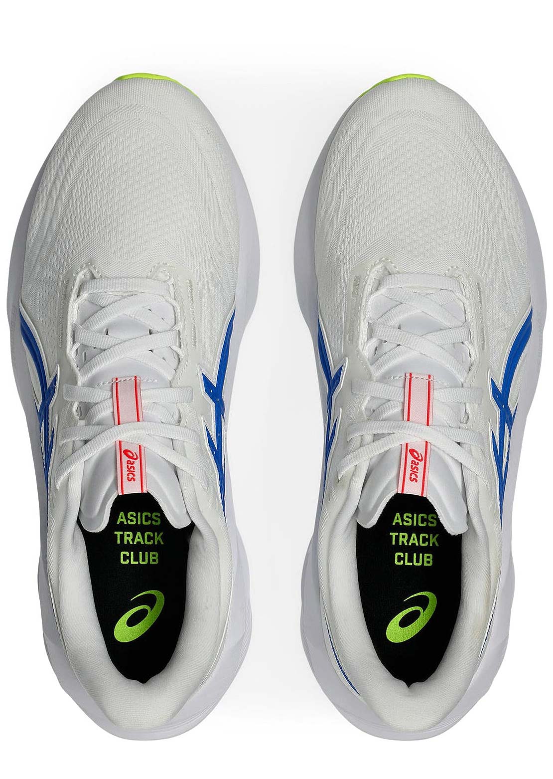 Asics Men's Novablast 5 Running Shoes White/Tuna Blue