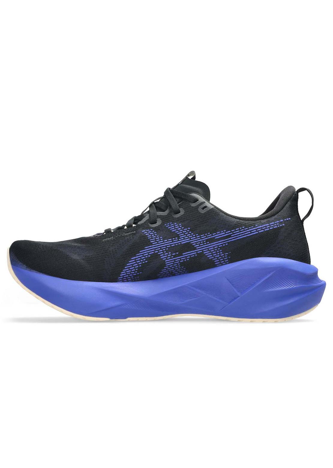 Asics Men's Novablast 5 Running Shoes Black/Cobalt Burst