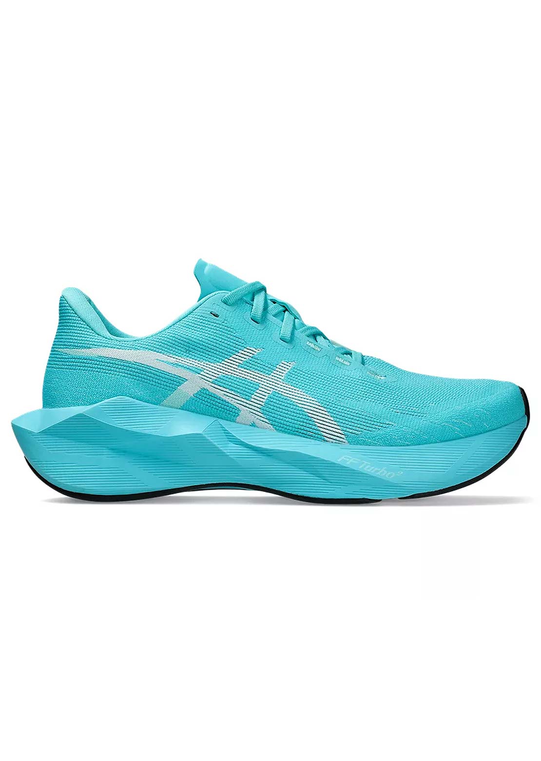 Asics Men's Novablast 6 Running Shoes Energy Aqua/White