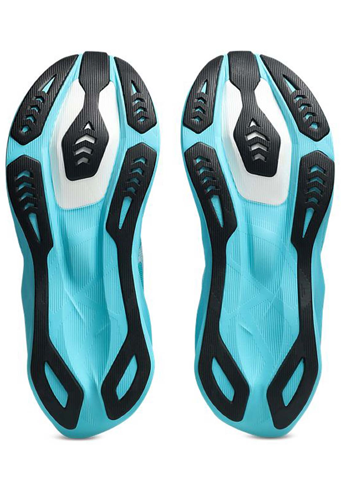 Asics Men's Novablast 6 Running Shoes Energy Aqua/White