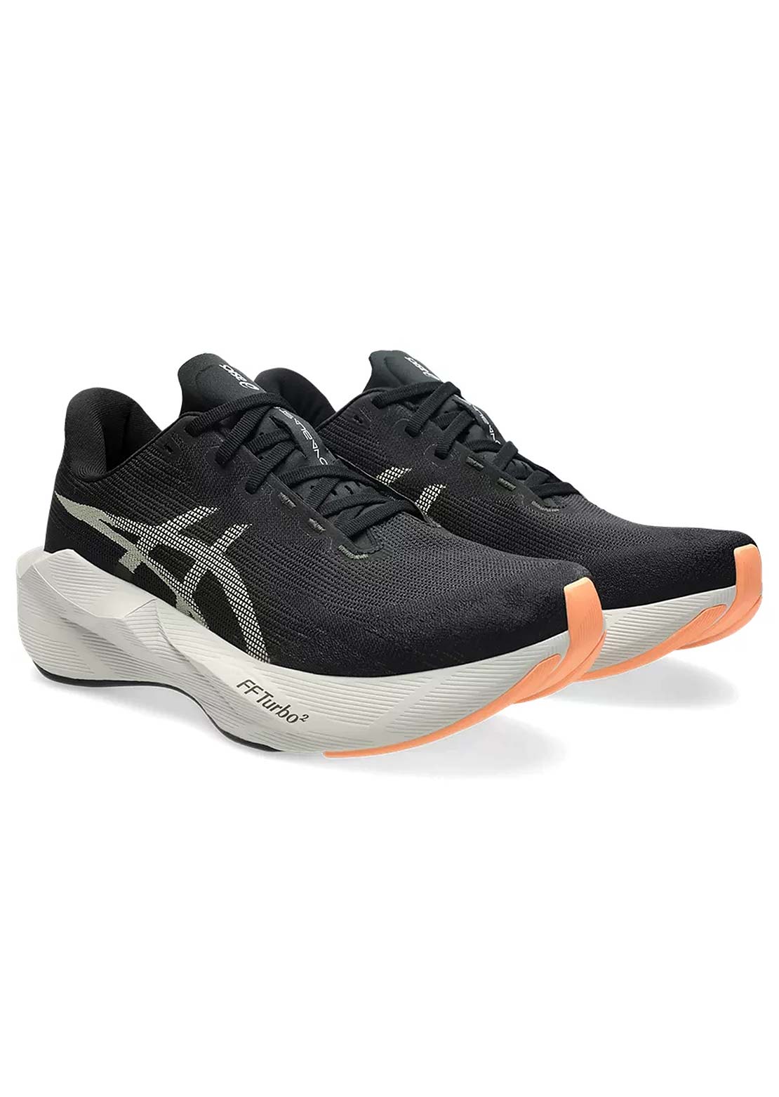 Asics Men's Novablast 6 Running Shoes Black/Khaki