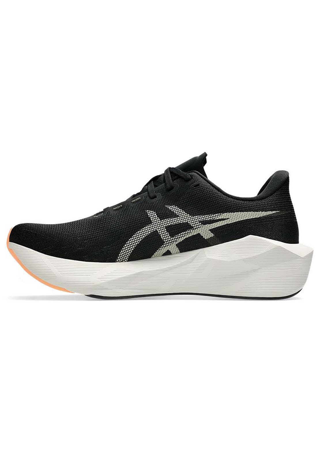 Asics Men's Novablast 6 Running Shoes Black/Khaki