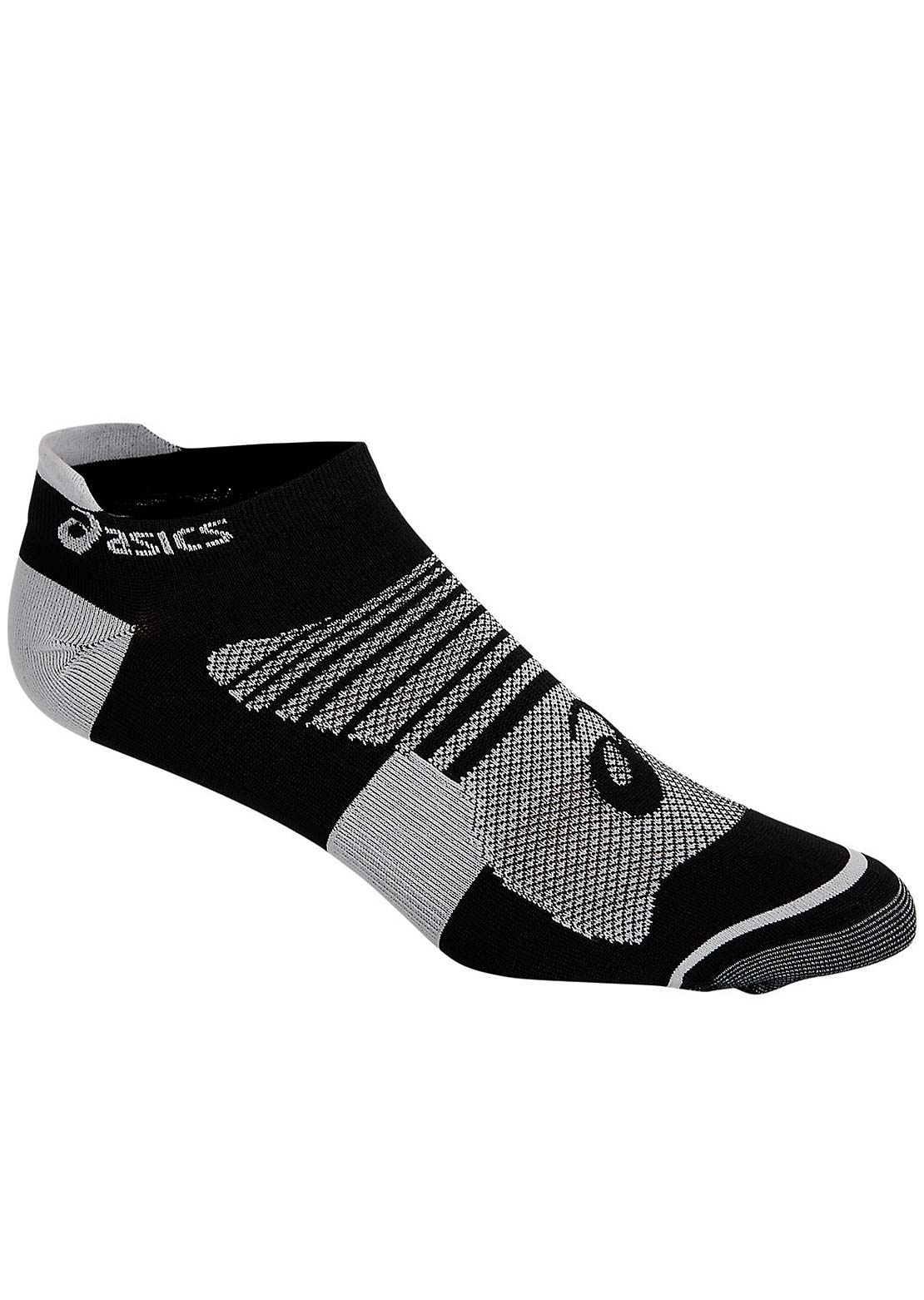 Asics Men&#39;s Quick Lyte Plus 3 Pack Socks Brilliant White/Performance Black