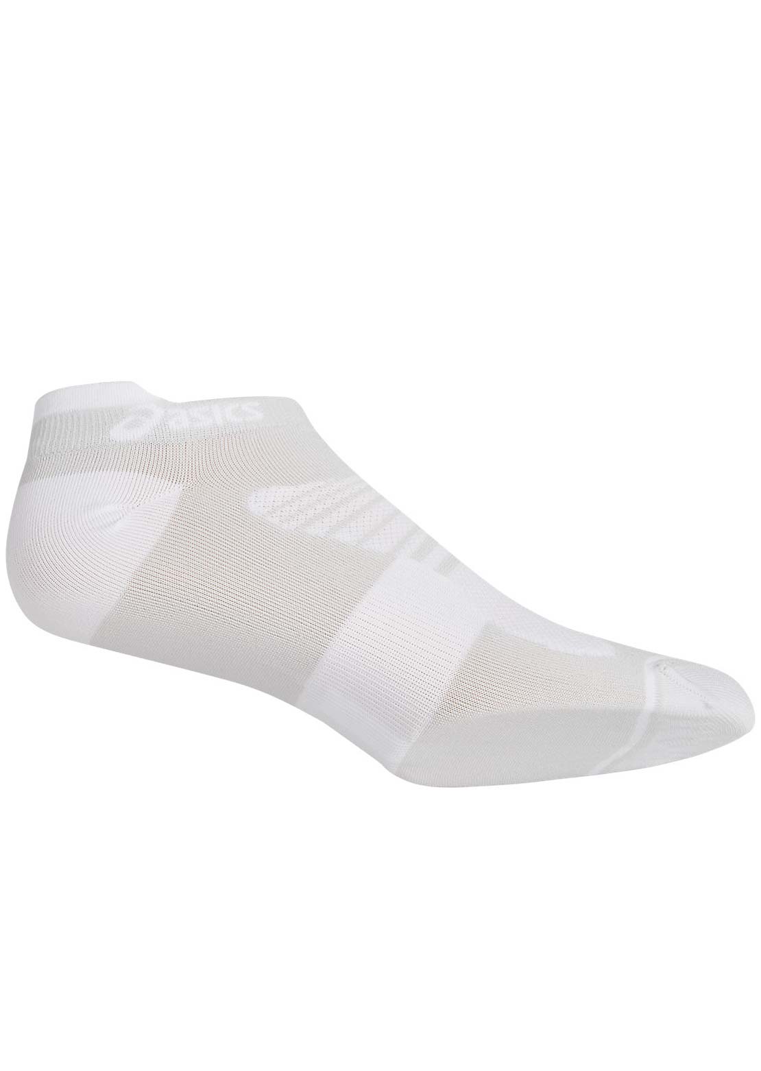 Asics Men&#39;s Quick Lyte Plus 3 Pack Socks Brilliant White/Performance Black